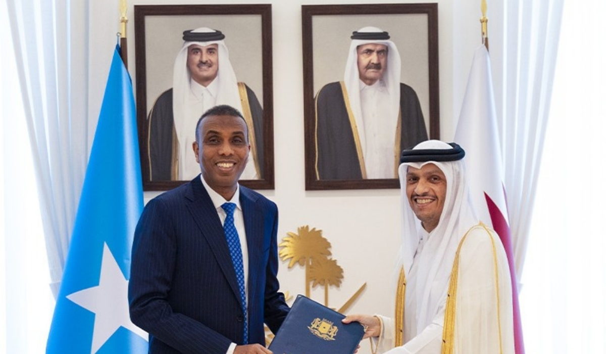 Amir Receives Written Message from Somali President
